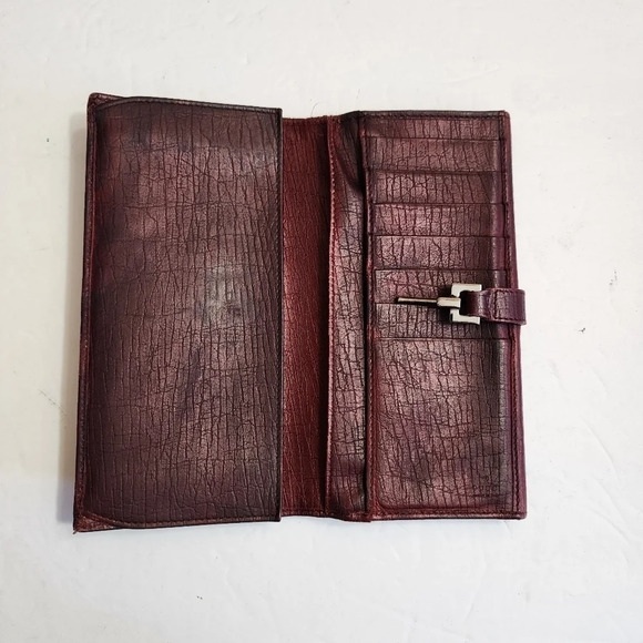 Authentic Gucci jackie canvas custom dye long bifold wallet - Picture 5 of 11